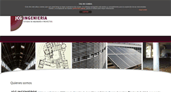 Desktop Screenshot of jcgingenieros.com